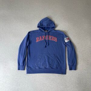 ‘47 Brand NHL New York Rangers Harris Scrimmage Vintage Pullover Hoodie Sweater